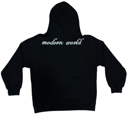 MODERN WORLD ZIPPER HOODIE